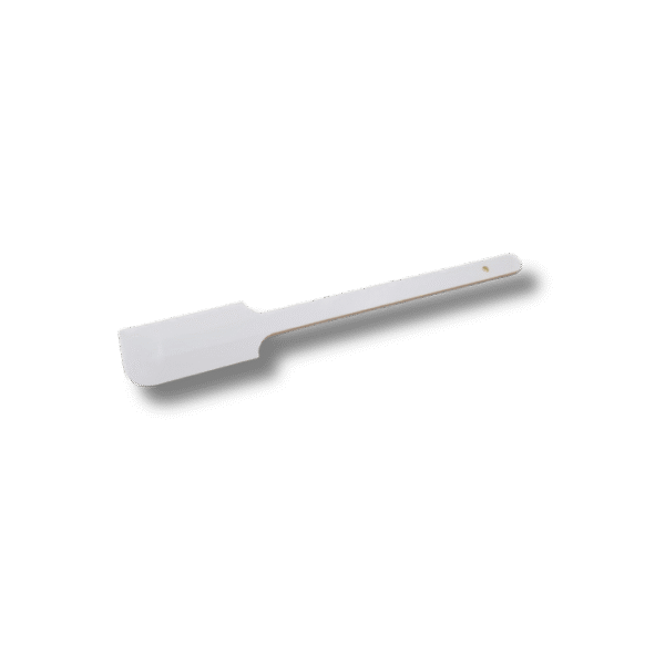Szpatułka silikonowa 34,5 cm - WHITE RUBBER SPATULA