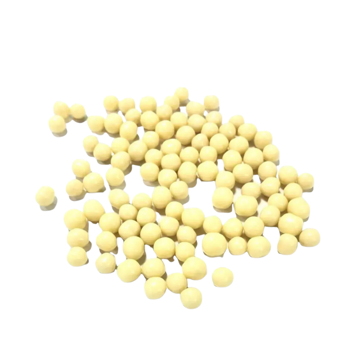 Smet Mini lux pearls mix 4.5 mm Chrupiące kulki ryżowo-zbożowe w białej czekoladzie belgijskiej